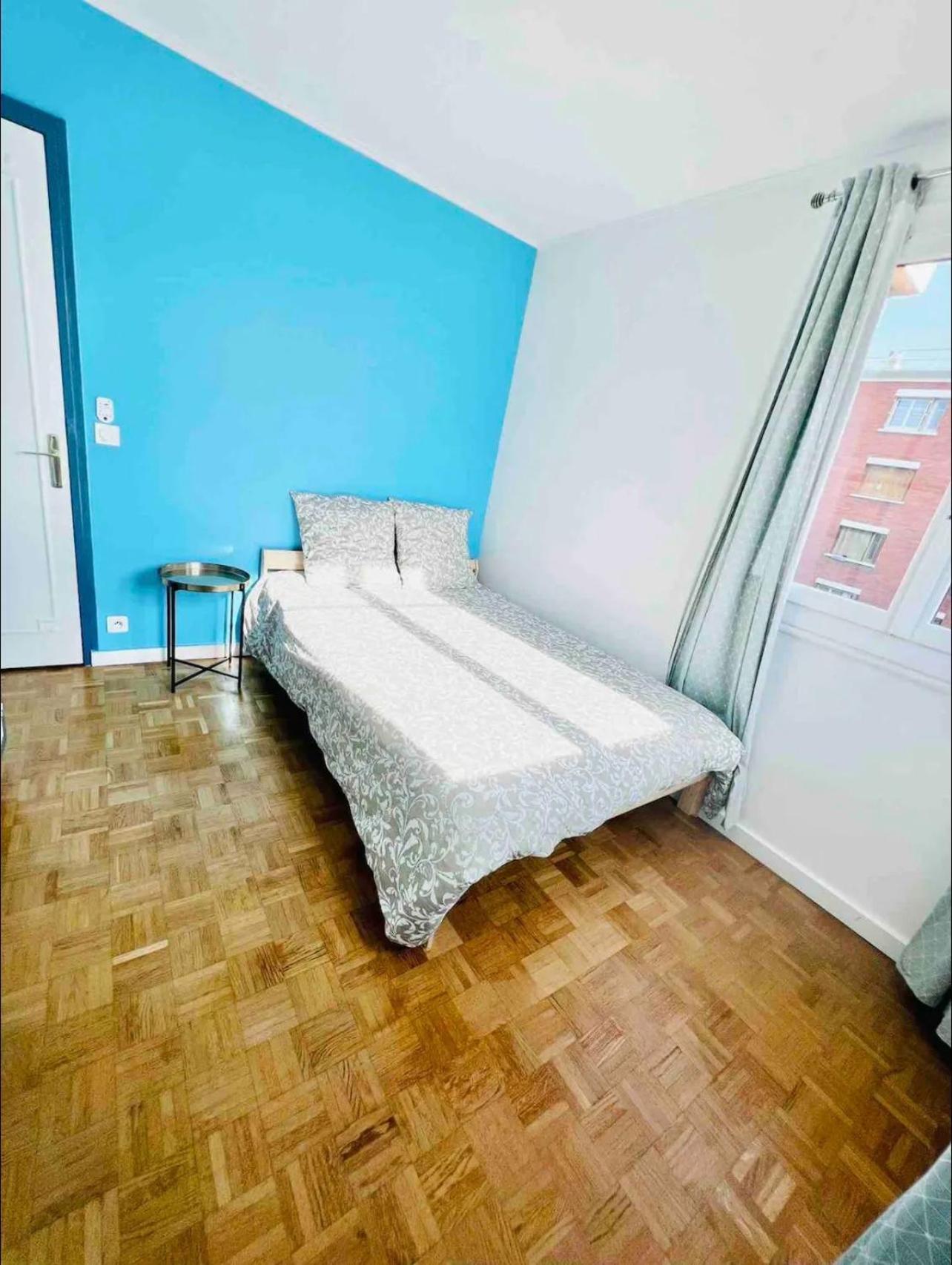 Modern 2 Bedroom Apartment Near Paris Metro, Giant Flat Screen Tv 85 Inches, Balcony, Free Parking Ivry-sur-Seine Luaran gambar